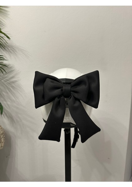 Motor & Motosiklet Siyah Çift Fiyonk Kask Aksesuarı Kask Dış Aksesuar