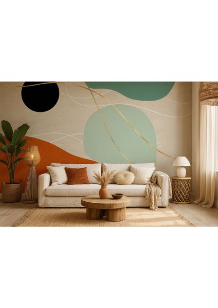 Modern Minimal Organik Çizgi Sanatı - Map-12 fiyatları