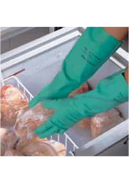 RNU22-18-8 Green Nıtron Eldiven No:8