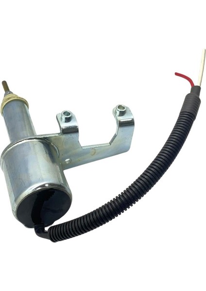 12V STOP SELENOİDİ YAN AYAKLI (SAĞ AYAK) (MAFSALLI-M6 CIVATA AKSA JENERATÖR CUMMINS MOTOR fiyatları