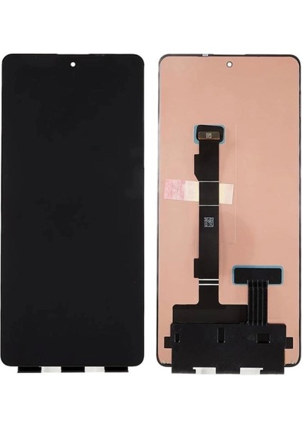 Xiaomi Uyumlu Redmi Note 12 Pro 5g LCD Ekran Dokunmatik Siyah Çıtasız Servis