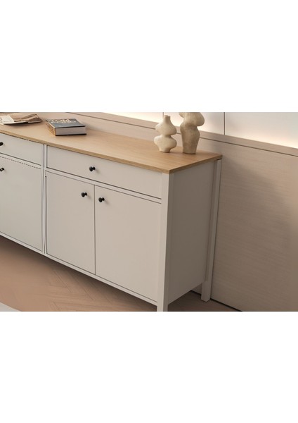 Mona Beige Yemek Odası Takımı fırsatları