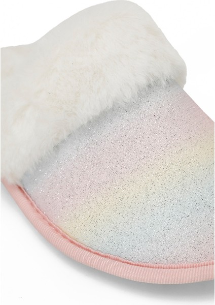 BENDU.F4PR Çok Renkli Kız Çocuk Ev Terliği