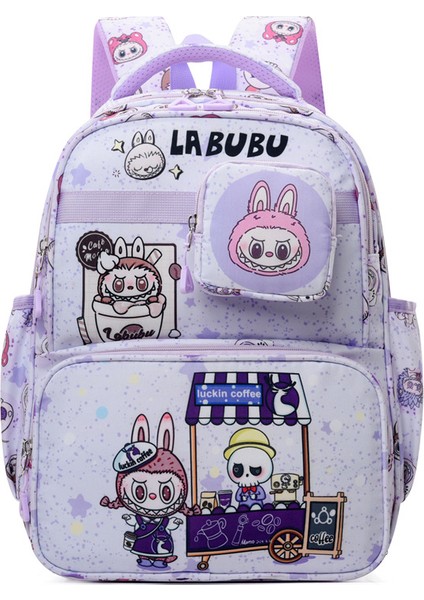 Büyük Kapasiteli Lalubu Baskılı Ilkokul Öğrenci Okul Sırt Çantası (Yurt Dışından)