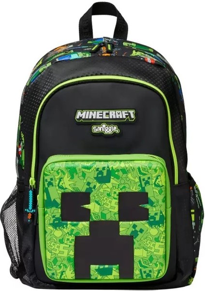 Minecraft Büyük Boy Öğrenci Okul Sırt Çantası 42*30 cm (Yurt Dışından)