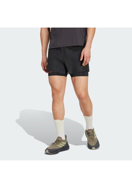 Performance JM1211 Adi365 H.Koumori Running 2-In-1 Shorts