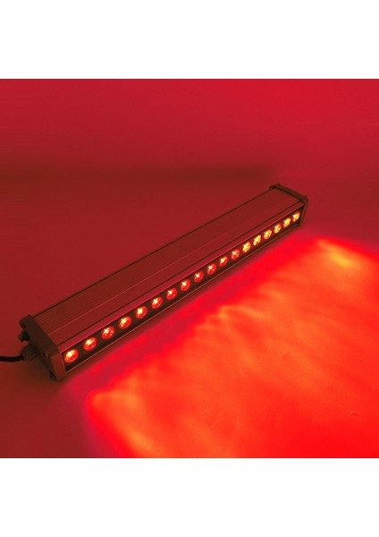 18W - 50CM (Kırmızı) LED Wallwasher Duvar ve Ağaç Boyama, Cami ve Minare Aydınlatma
