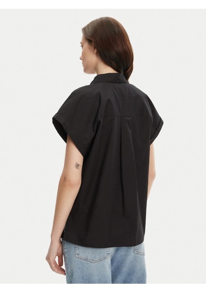 Th WW0WW45897 Poplın Sleeveless Relaxed Kadın Gömlek fırsatları