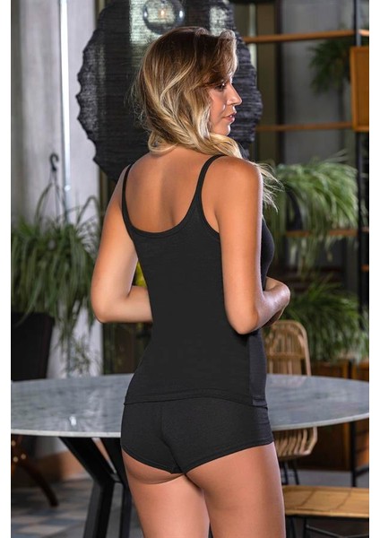 Shedo Askılı Atlet Siyah (MGP11473) fiyatları