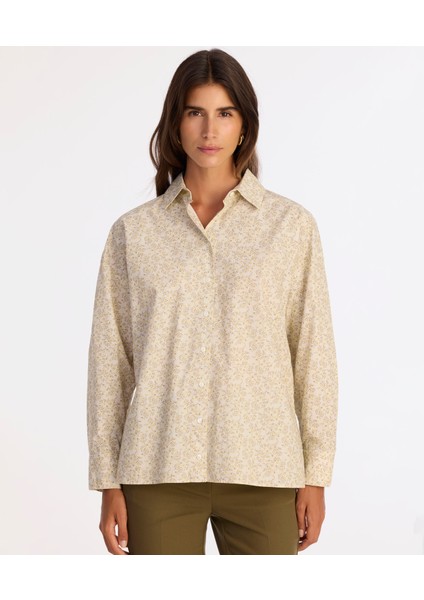 Boyfriend Gömlek Yaka Uzun Kol Gömlek