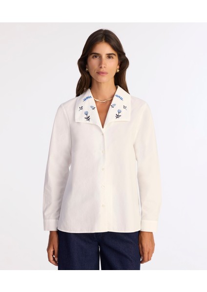 Regular Gömlek Yaka Uzun Kol Gömlek