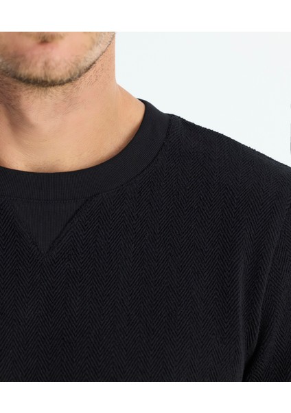 Regular Bisiklet Yaka Uzun Kol Sweatshirt modelleri