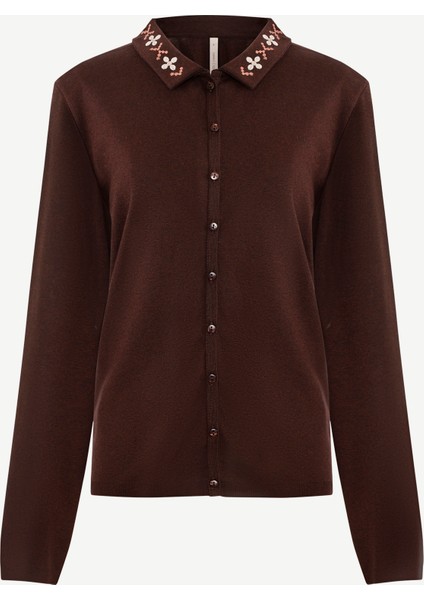 Regular Gömlek Yaka Uzun Kol Hırka indirimleri