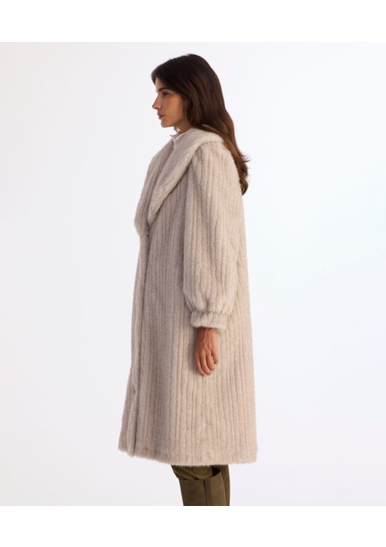 Regular Şal Yaka Uzun Kol Mont modelleri