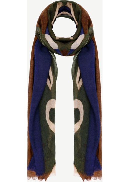 Çok Renkli Yün Şal