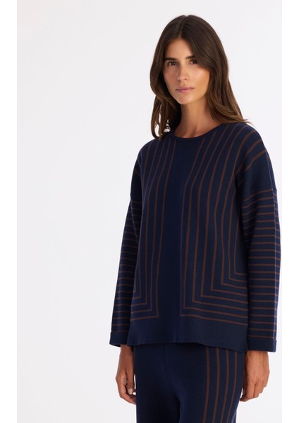 Regular Bisiklet Yaka Uzun Kol Kazak fiyatları