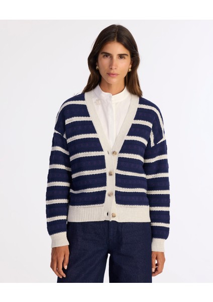 Regular V Yaka Uzun Kol Hırka