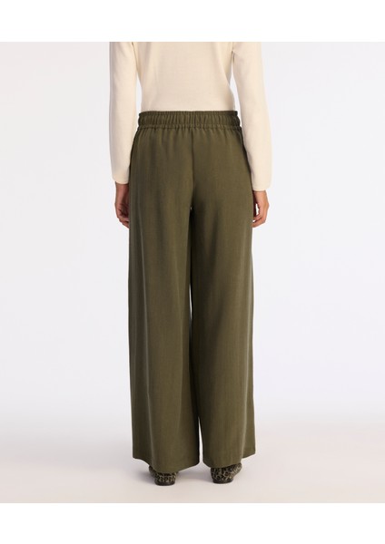 Geniş Yüksek Bel Pantolon fırsatları