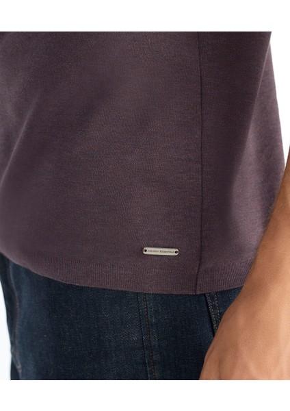 Regular Gömlek Yaka Kısa Kol Kazak indirimleri