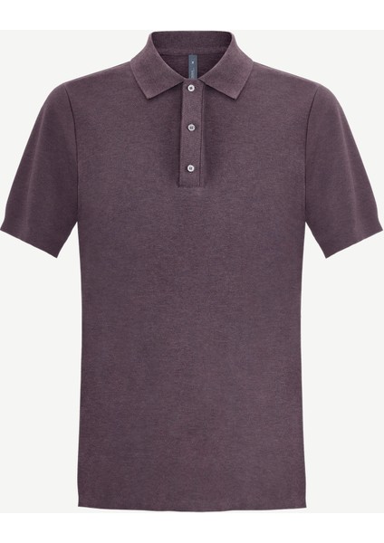 Regular Gömlek Yaka Kısa Kol Kazak