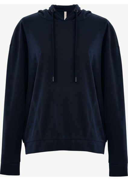 Regular Kapüşonlu Yaka Uzun Kol Sweatshirt indirimleri