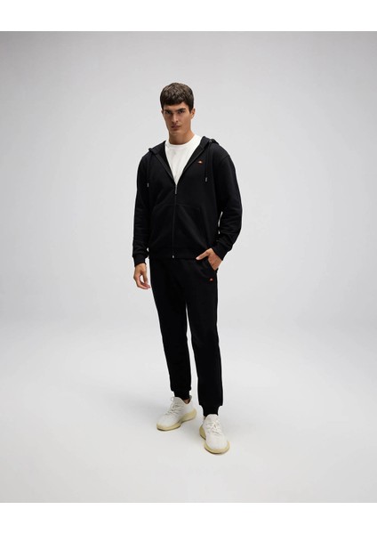 Fermuarlı Kapüşonlu Siyah Erkek Sweatshirt EM581 fırsatları