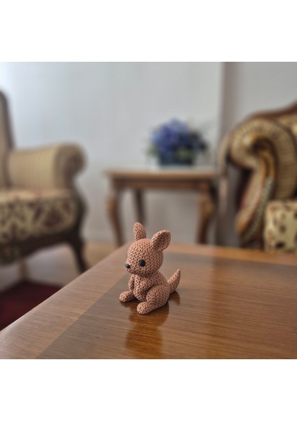 Sevimli Kanguru Biblo – Dekoratif Obje, 3D Baskı Modern Tasarım, Çocuk Odası ve Masa Üstü Aksesuarı modelleri