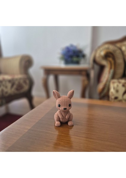 Sevimli Kanguru Biblo – Dekoratif Obje, 3D Baskı Modern Tasarım, Çocuk Odası ve Masa Üstü Aksesuarı indirimleri