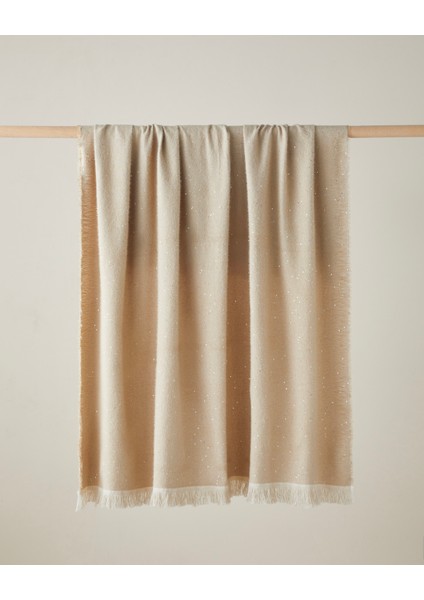 Ivory Koltuk Şalı 140X170 cm Ekru