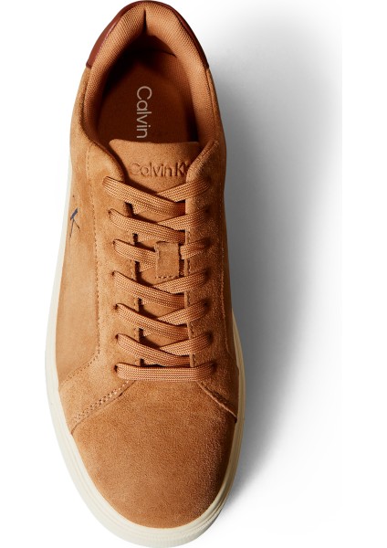 Deri Açık Kahve Erkek Günlük Ayakkabı Classıc Cupsole Laceup Su modelleri