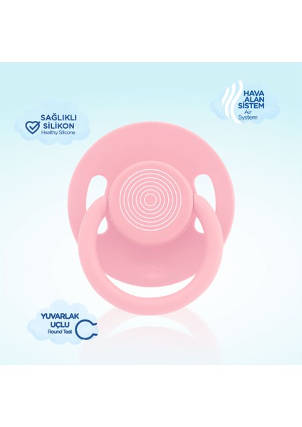 Cool Yuvarlak Uçlu Emzik No:3 - PEMBE modelleri