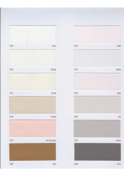 Interio Silikonlu Silinebilir İç Cephe Boyası 3.5 kg Meltem modelleri