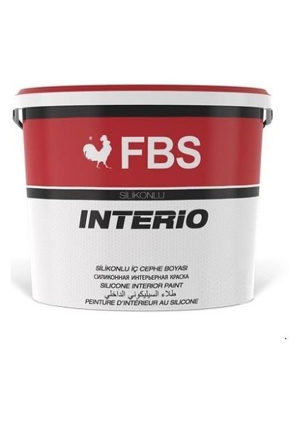 Interio Silikonlu Silinebilir İç Cephe Boyası 3.5 kg Yaz Gülü