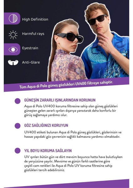 Venice Bej Unisex Oval Güneş Gözlüğü APSI000104 --50 Ekartman