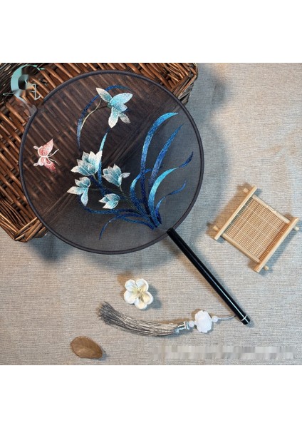 Yeni Su Nakış Yelpazesi Nakış Antik Tarz Yelpazesi (Yurt Dışından) fiyatları