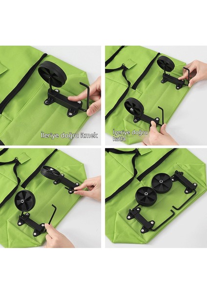 Hafif ve Katlanabilir, Market Alışverişi ve Paket Alma Için Küçük Sepet (Yurt Dışından)