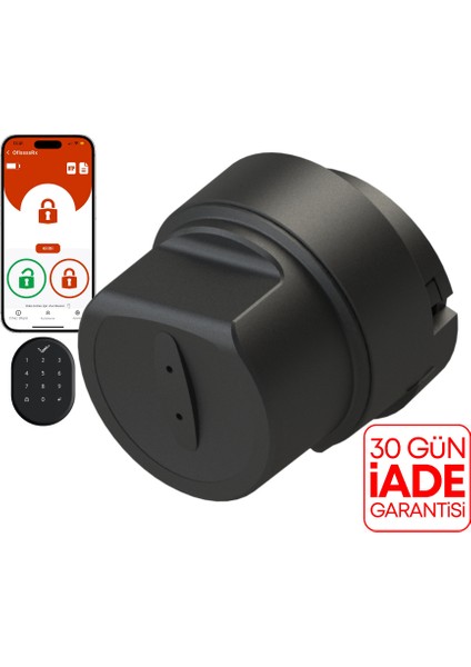 Utopic Rxe Yapay Zeka Destekli Akıllı Kilit Ios/android Uyumlu - Tuş Takımı - Türkiye'de Üretilen Kapılara Özel (Yerli Üretim - Türk Malı)