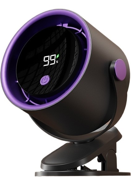 Masaüstü Fanı USB Dijital Ekran Hava Sirkülasyon Fanı Büyük Büyük Rüzgar Duvara Monte Elektrikli Fan F13 (Yurt Dışından)
