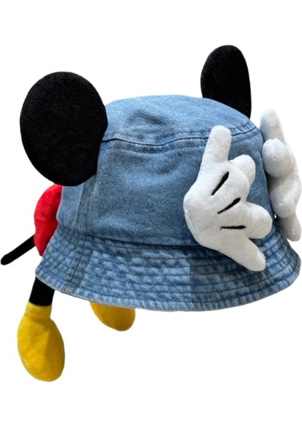 Mickey Kovboy Şapka Karikatür Sevimli Çocuk Şapkası (Yurt Dışından)