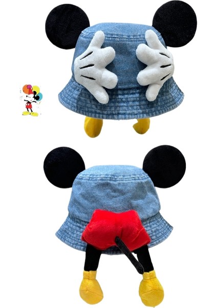 Mickey Kovboy Şapka Karikatür Sevimli Çocuk Şapkası (Yurt Dışından) fiyatları
