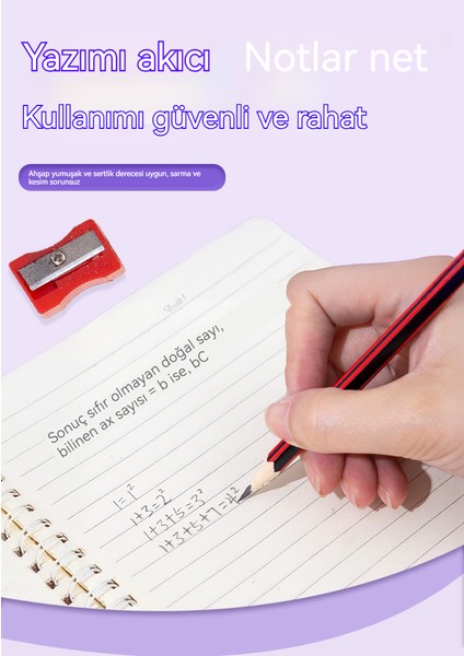 Öğrenci Klasik Altıgen Çubuk Kauçuk Kalem (Yurt Dışından) fırsatları