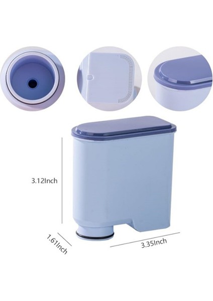 Philips Kahve Makinesi Filtre Kartuşu Uyumlu CA6903/10 Kahve Filtresi Aktif Karbon Su Kalitesini Arıtma-3 Parça (Yurt Dışından)
