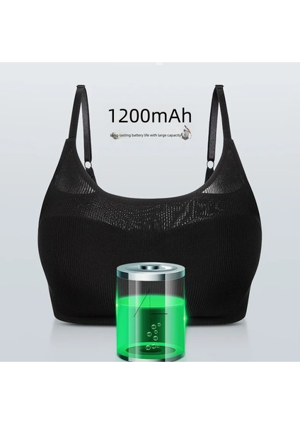 Akıllı Titreşim Göğüs Masajı Sıcak Kompresler Elektrikli Masaj Sütyen Iç Çamaşırı Sütyen (Yurt Dışından)