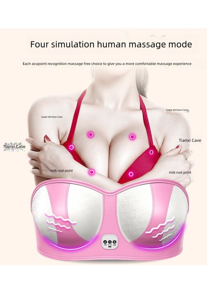 Akıllı Sabit Sıcaklık Göğüs Masajı Meme Sıcak Masaj Sütyen (Yurt Dışından) fırsatları