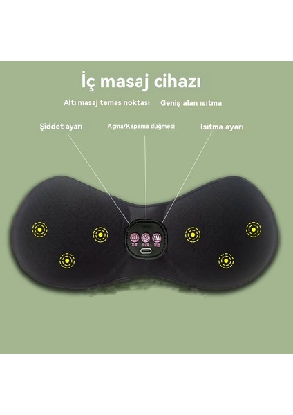 Çıkarılabilir ve Yıkanabilir Göğüs Masajı Kadın Masaj Iç Çamaşırı Sütyen Masajı (Yurt Dışından) modelleri