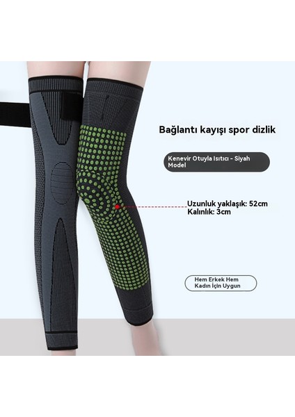 Sıcak, Soğuk, Kaymaz Sonbahar ve Kış Bacak Koruyucu Için Wormwood Askı Diz Koruyucu (Yurt Dışından)