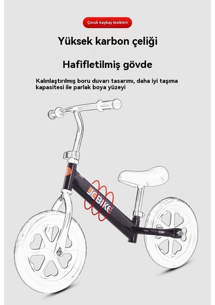 Çocuk Denge Bisikleti 2-6 Yaş Scooter Pedalsız Kayma Bisikleti 12 Inç (Yurt Dışından) indirimleri