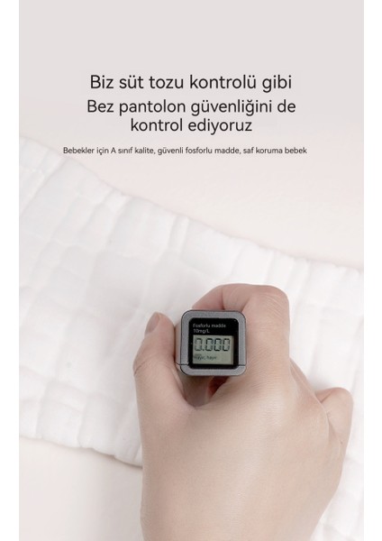 Bebek Yıkanabilir Pamuklu Gazlı Bez Bebek Bezi Yan Sızıntı Bebek Bezi PANTOLON2PCS Önleme (Yurt Dışından) modelleri