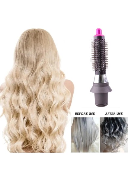 HD01/HS02/HD03/HD08 Saç Kurutma Makinesi Aksesuarları Silindir Tarak Adaptörü Saç Bigudi Şekillendirici Araçları Kiti (Yurt Dışından) fırsatları