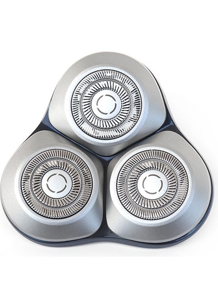 S101 Elektrikli Traş Makineleri Için Bıçak Sakal Düzeltici Saç Tıraş Yedek Kafa-Mavi + Gümüş Değiştirin (Yurt Dışından)